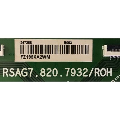 KIT DE TARJETAS PARAR TV SHARP / MAIN 253012 / RSAG7.820.8252/ROH / FUENTE 243936 / RSAG7.820.8718/ROH / T-CON 247356 / RSAG7.820.7932/ROH / PANEL HD550S1U51-TAL2B1\S0\GM\BBY\ROH / MODELO LC-55LBU711U - Imagen 4